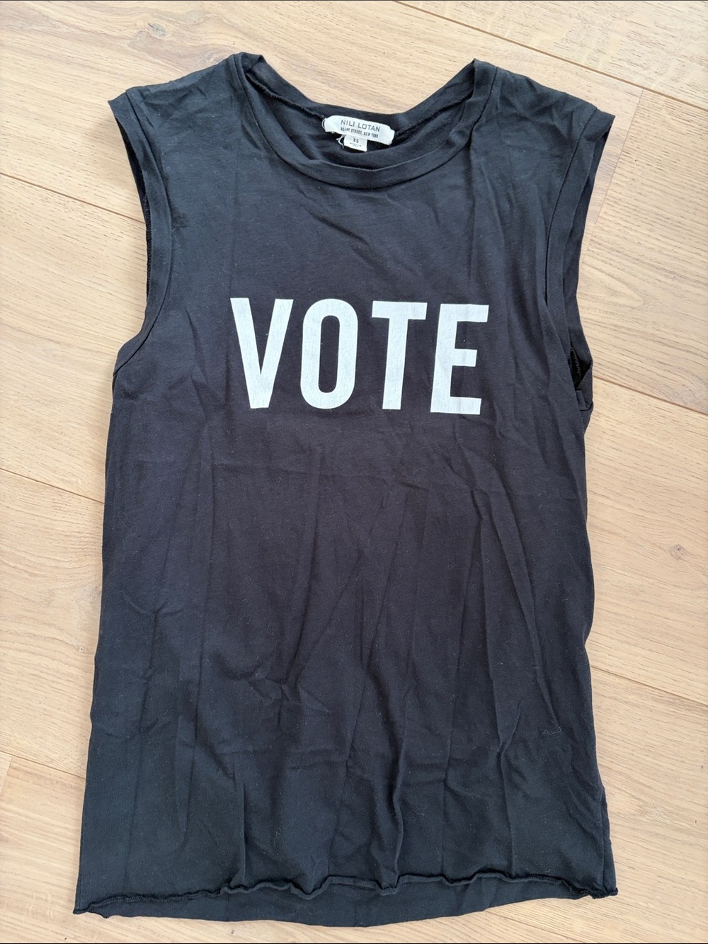 Nili Lotan VOTE muscle tee
